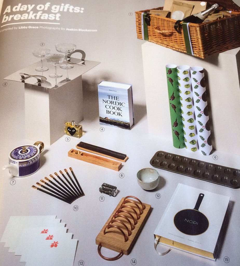 T_and_SHOP's tweet photo. thank you @ftweekend #ftmagazine for featuring my dad's oak &amp; copper toast rack today! available online... https://t.co/Z77RnA92gH