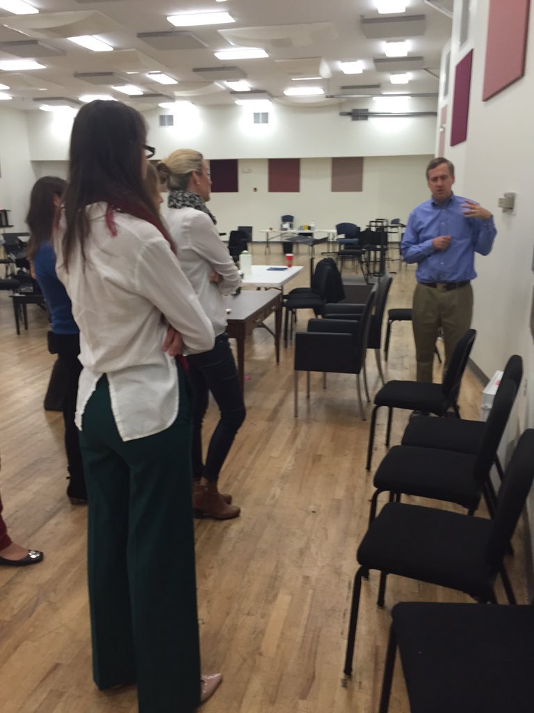 TheDallasOpera's tweet photo. First session of the Institute of Women Conductors with Keith Cerny. #HereWeGo #TDOIWC https://t.co/ny1eKcbw7I