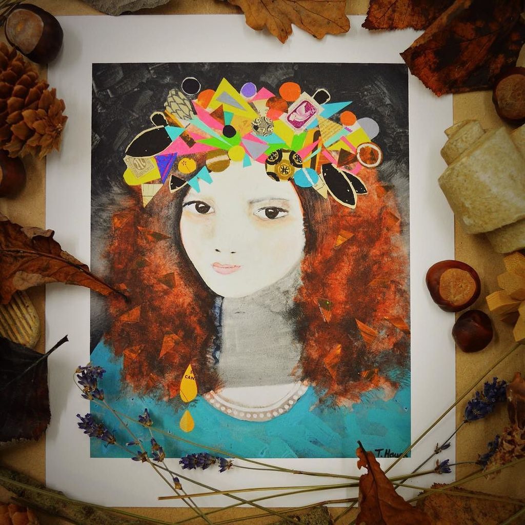 thayesartist's tweet image. Using foraged forest finds to style my print, now available in my web shop 🍂🍁🍂😊 Original w… ift.tt/1jrrKeh