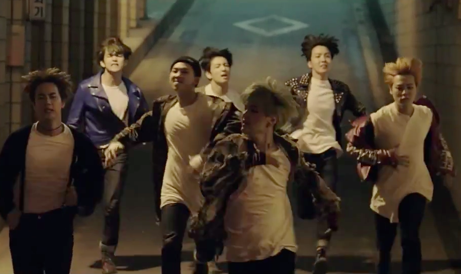 soompi's tweet photo. WATCH: #BTS Wants You to “Run” with Them in Comeback MV https://t.co/X9U9hWKK5g https://t.co/HerODZWKzF