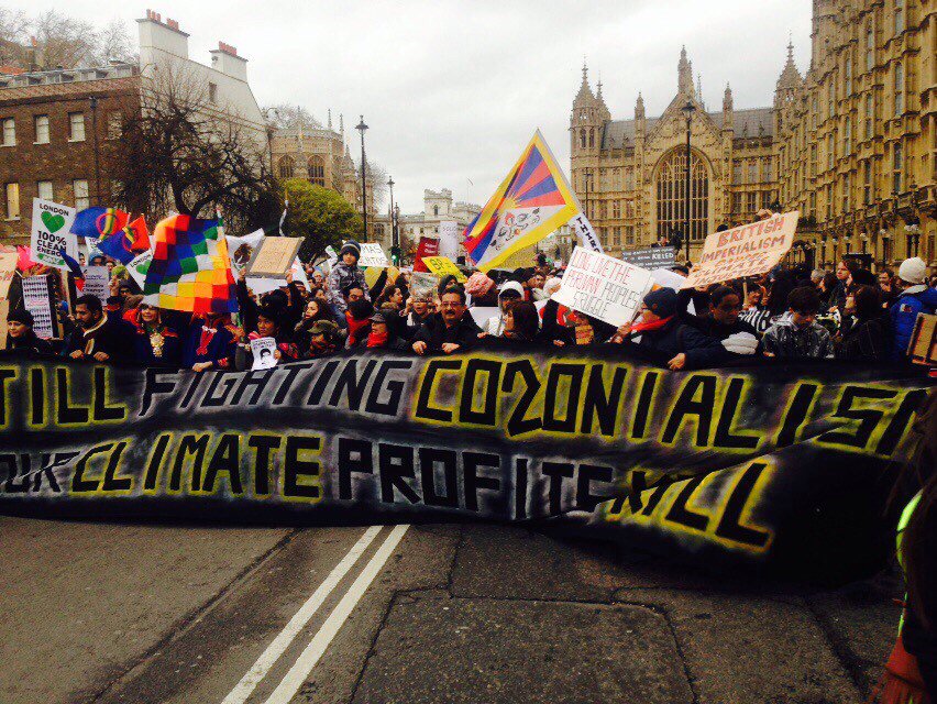DissidentFam's tweet photo. STOP THE WHITEWASHING OF CLIMATE JUSTICE | WE MARCH FIRST #OccupyClimate #DecoloniseClimate #ClimateMarch https://t.co/LJxyewdLsr