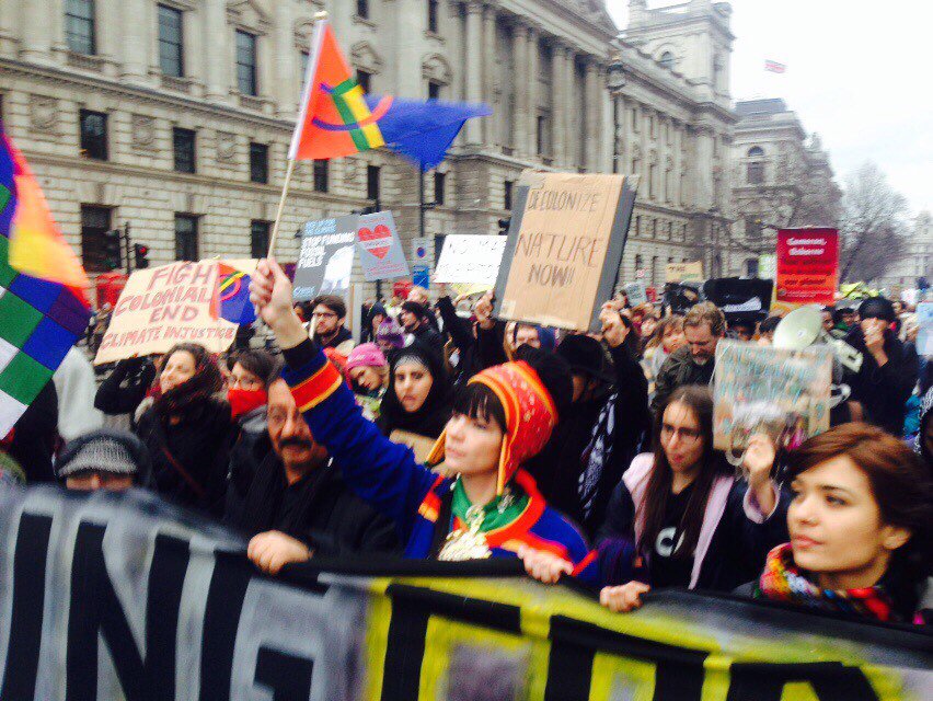 DissidentFam's tweet photo. STOP THE WHITEWASHING OF CLIMATE JUSTICE | WE MARCH FIRST #OccupyClimate #DecoloniseClimate #ClimateMarch https://t.co/LJxyewdLsr