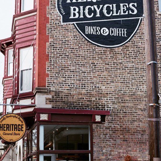 InstaBicycle's tweet image. Via @typographychicago: #typograpgy #cafe #bicycle #chicago #vintage bit.ly/1Q6rQFg