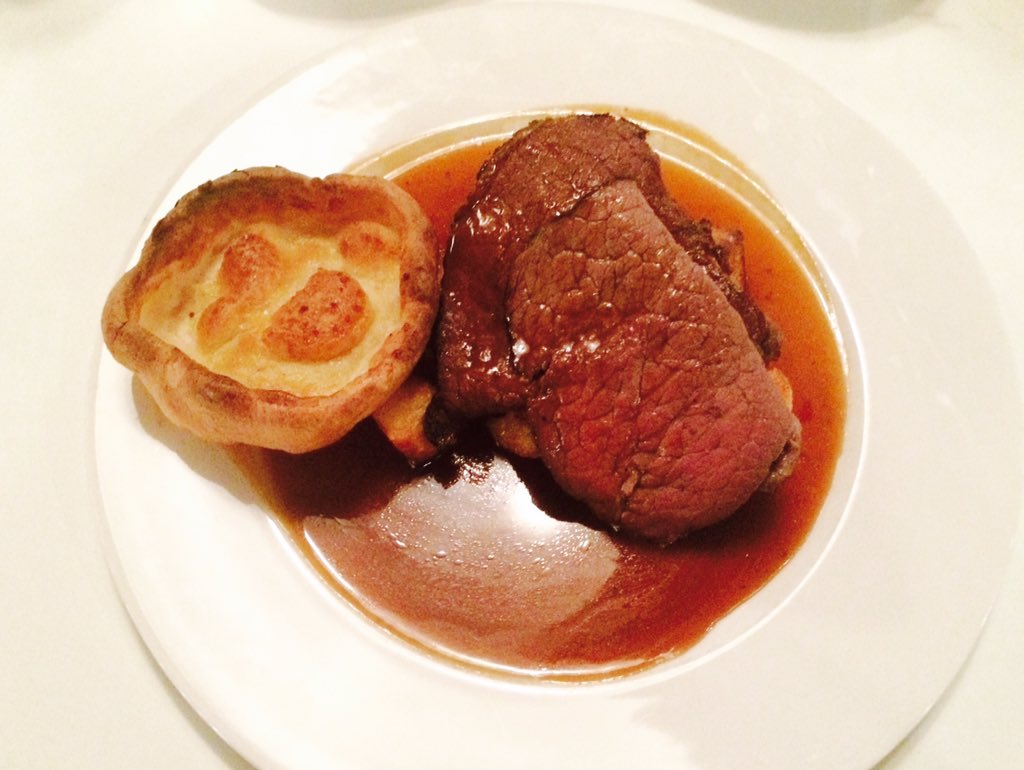 Grill On New York St - Sunday Roast Beef  • £12.95 • 8/10 <a href="/grillonnewyork/">Grill on New York St</a> #Manchester