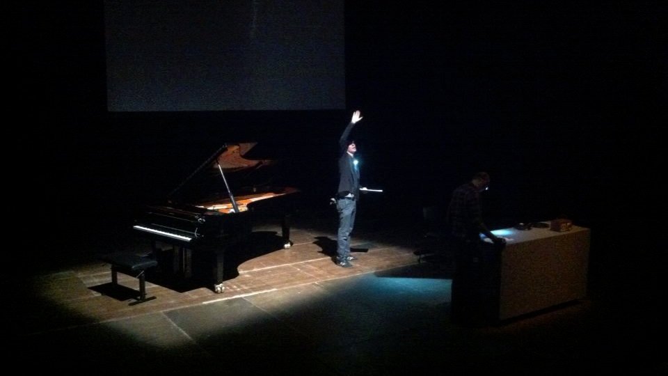 Excited: Final cross check for the ANDREAS KERN SHOW at Radialsystem tonight. #staycurious #piano #classical