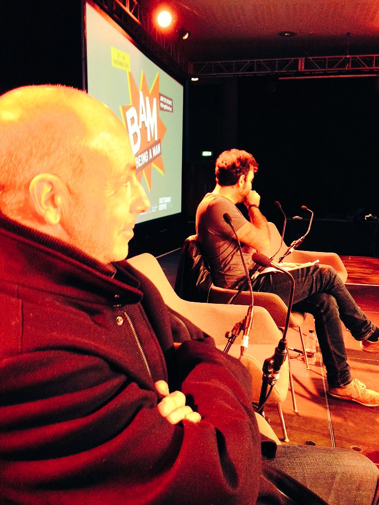 NickMakoha's tweet photo. @southbankcentre @PaulLyalls @TimDSamuels great talk on the beautiful game #bam2015 #southbank https://t.co/fVMrJhLeps