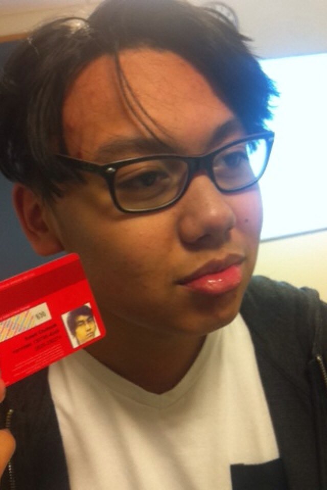 Þegar maður reynir að púlla feik skilríki