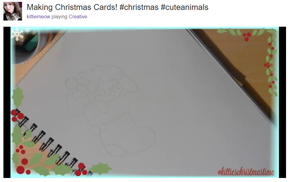 JakeTheGreat008's tweet photo. Watching @kittiemeowsie's stream... 'Cause why not? #KawaiiAnimals #KittiesChristmasTime https://t.co/yQo6WAu5yz