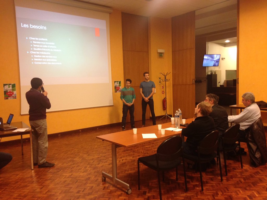 My Doctor c'est votre carnet de santé connecté qui améliore vos consultations médicales #GUSU <a href="/centralesupelec/">CentraleSupélec</a>