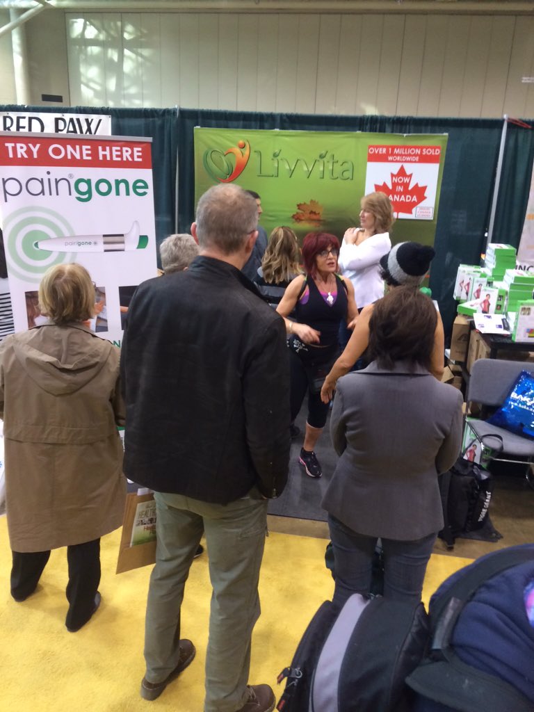 PaingoneCanada's tweet photo. @PaingoneCanada @garthriley
#wholelifeexpo #lastdaydeals booth93 https://t.co/xV9NJZW257