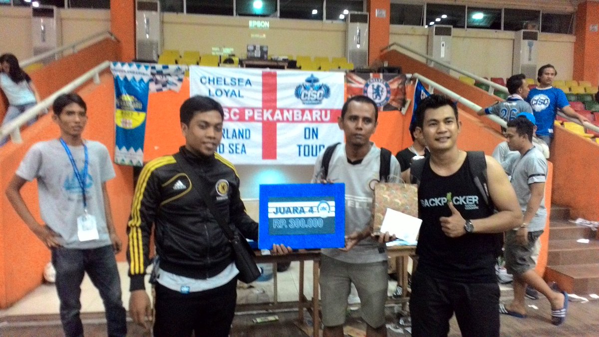 JUARA KE 4 jatuh kepada <a href="/ICI_Pekanbaru/">ICI Region Pekanbaru</a> #CISCPKUCUP