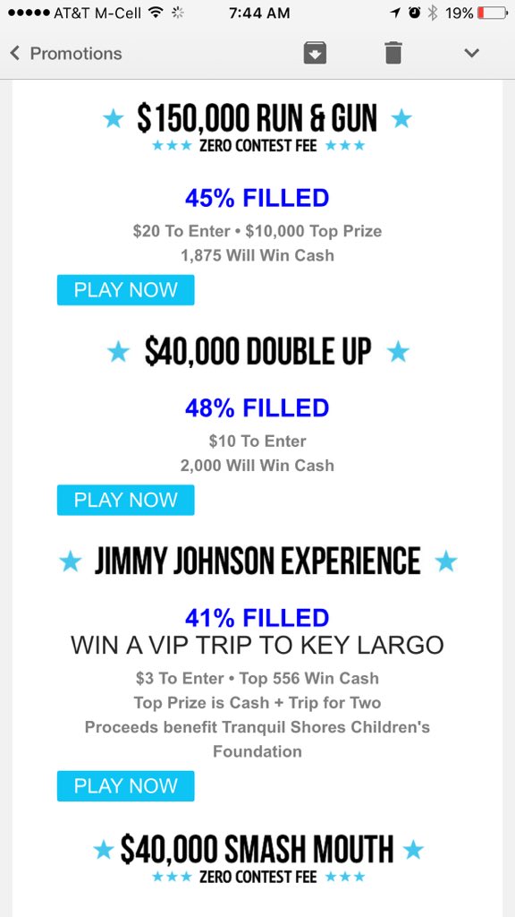 RotoBallerNFL's tweet photo. Over 40% overlay @FantasyDraft with no contest fees this week! Jump in here https://t.co/rvXBqi2iEc https://t.co/RNsHJFbDGT