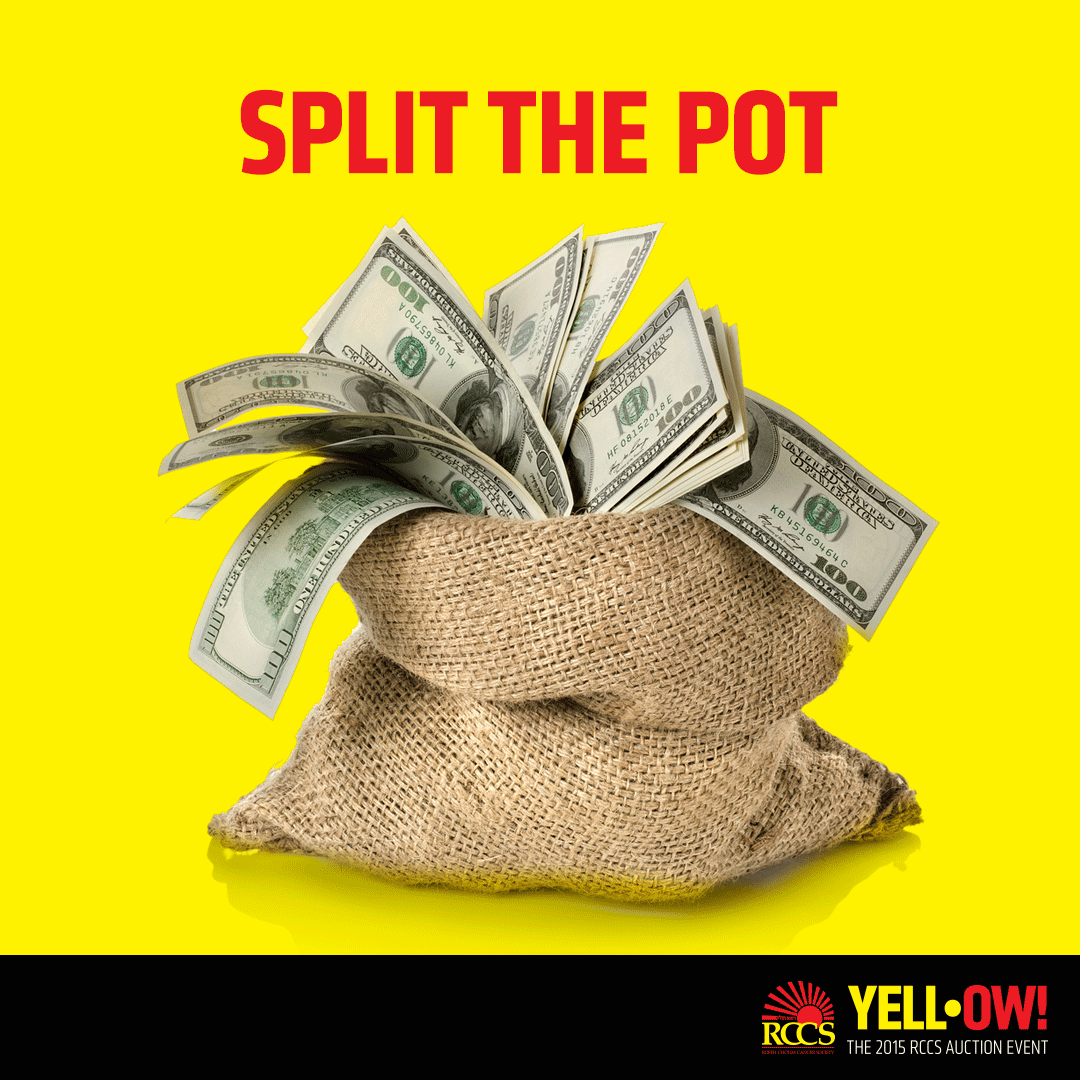 RCCScancer's tweet photo. Last chance to get the Split The Pot tickets at $18! Join: https://t.co/cCZ9k2pzKQ #RCCSauction https://t.co/iWFm5JoUlN