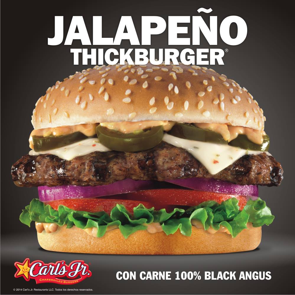 CarlsJrPanama's tweet photo. Para los que aman los sabores picantes tenemos la Jalapeño Thickburguer, ¿podrás con ella? #carlsjr #panama https://t.co/ws9P7vy25z