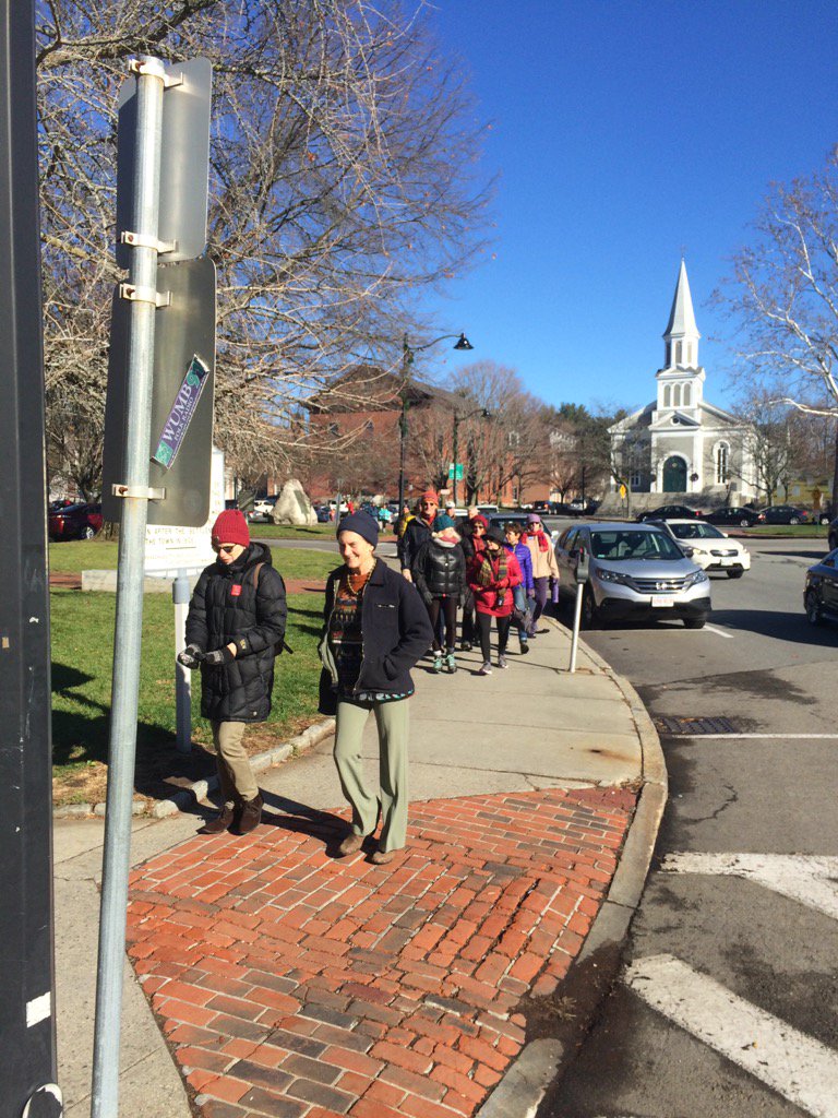 #ClimateMarch in Concord. #ActInParis