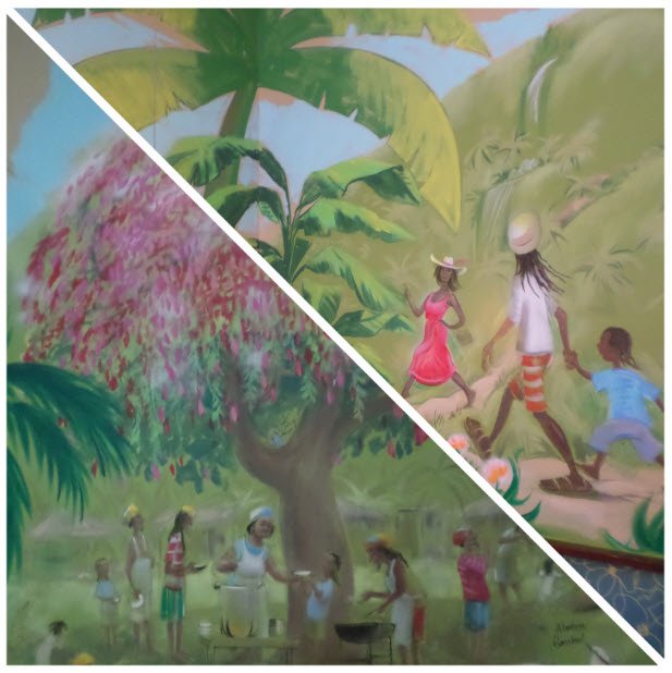 Great Jamaican food and idyllic murals let me pretend I'm there <a href="/CarenasRVA/">Carena's Jamaican</a> - #AAAInspector 64