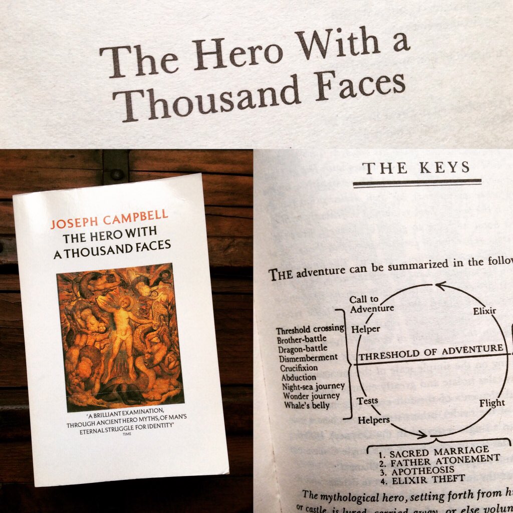 #sundaybook #TheHeroWithaThousandFaces #JosephCampbell #Herosjourney #Monomyth #booklover