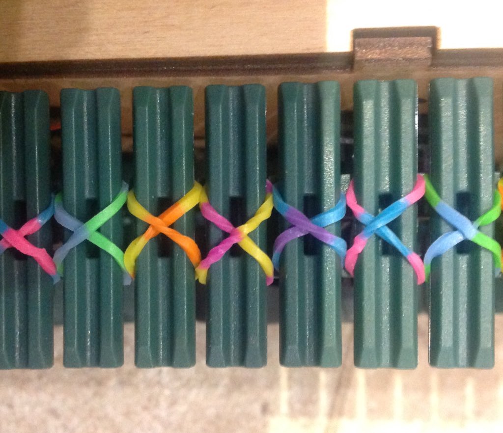 andyrmerckel's tweet photo. Who knew loombands could be useful! #piwars #gettingtogrips #ultimatehack https://t.co/0auo5ONSG4