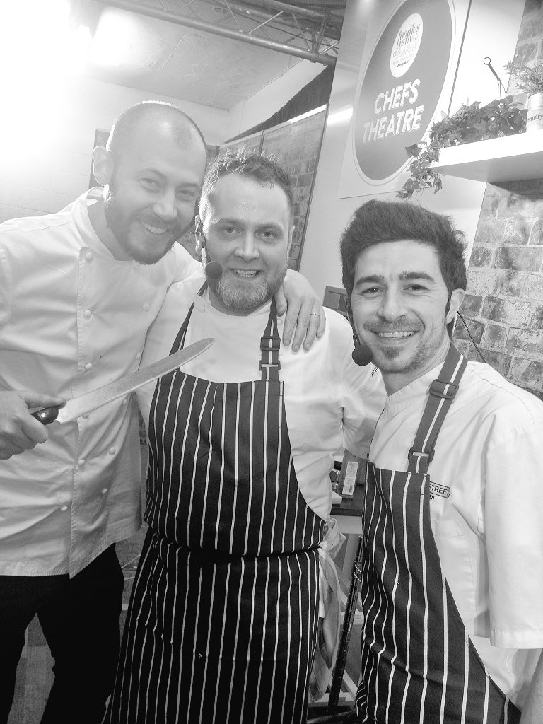 plshearing's tweet photo. Great afternoon @foodiesfestival venison demo @breadstkitchen @downlanddeer @GordonRamsayGRP @unionstreetcafe https://t.co/hHxNPgUI29