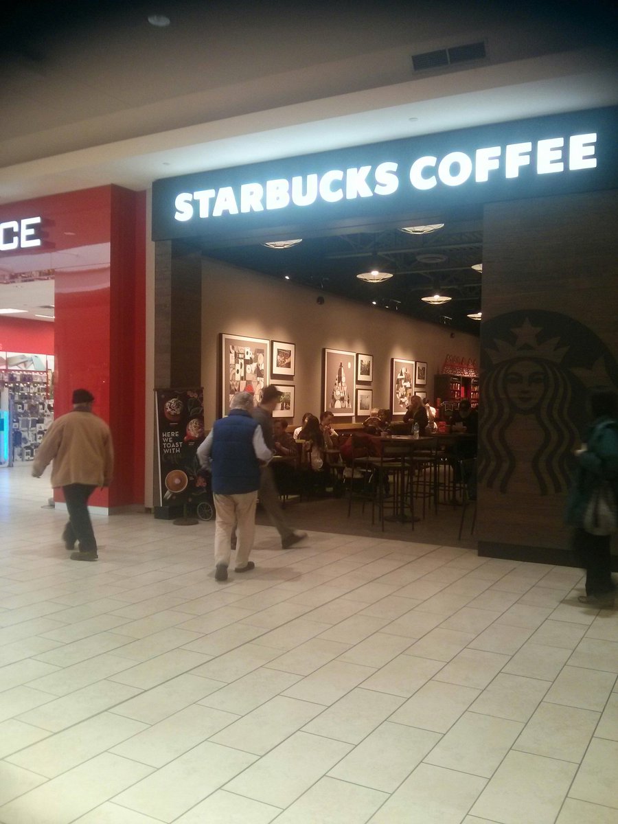 Starbucks now in Dufferin Mall, wow.