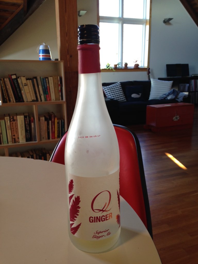 Going through these <a href="/QDrinks/">qualEATy food&drinks</a> Superior Ginger Ale bottles like water. #oops