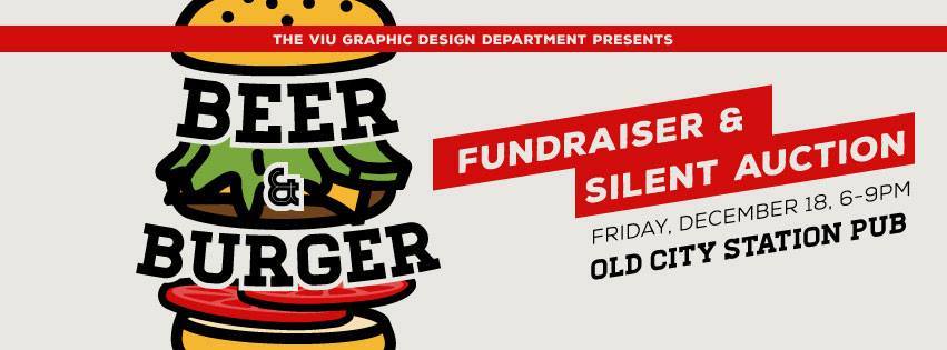 VIUGraphicDesgn's tweet photo. Hey #Nanaimo, get tickets to beer&amp;burger night to fund our grad show! Dec18 @ OldCityStation https://t.co/zhm1UEqcFt https://t.co/O9fceRHqvs