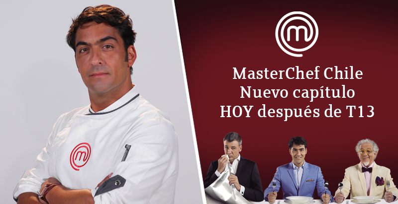 canal13's tweet photo. Con cuchara y tenedor en mano @ChefCarpentier en @Canal13. No se pierdan después de @T13 #MasterChefChile2 https://t.co/Fi199OdM3h