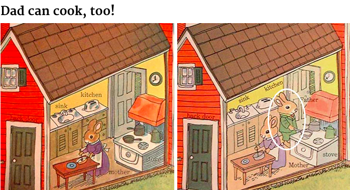totallymighty's tweet photo. Richard Scarry books make changes as society changes! #books #richardscarry  https://t.co/mtcZuZvgBn https://t.co/B1MQbmMIjm