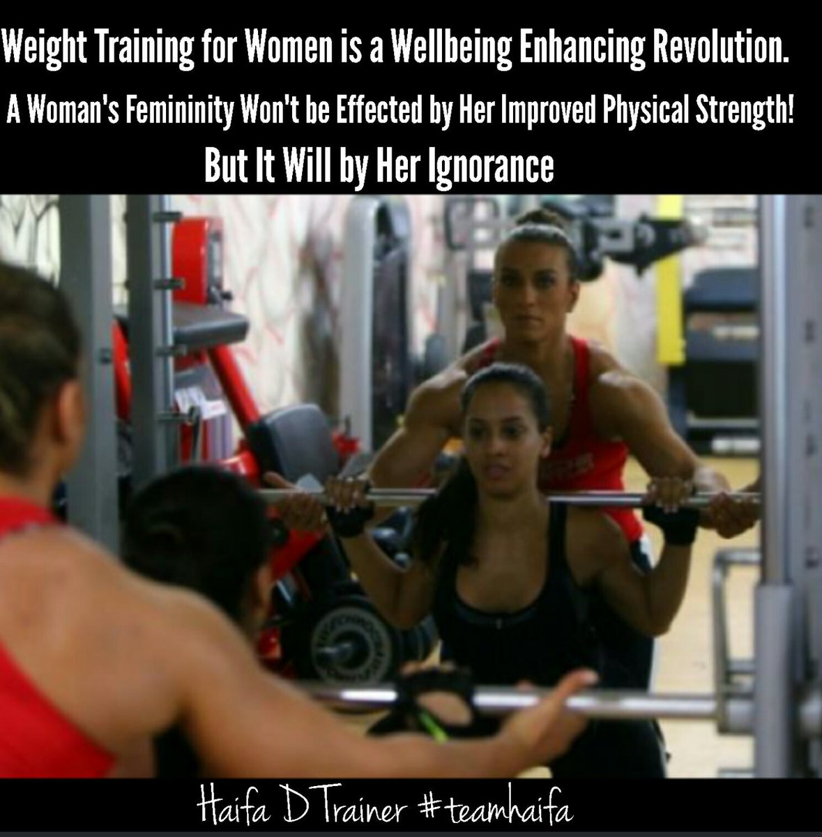 HaifaDTrainer's tweet photo. #myDubai #Dubai #USA #GYM #women #motivation #USA #europe #bodybuilding #fitness #UAE #bahrain #teamhaifa https://t.co/pPMLJ0hmRX