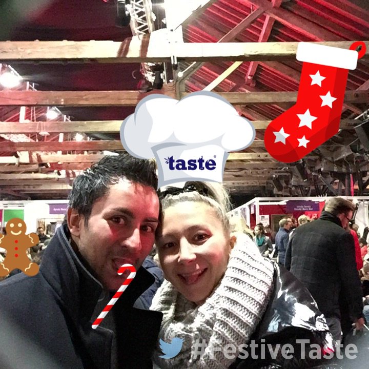 TasteTweets's tweet photo. Sharing a Tasty moment @tasteoflondon #FestiveTaste @sharris46919144 https://t.co/smQybwKrm7
