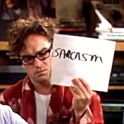 SpitsLeafsFan's tweet image. Sarcasm Sign, every one needs one #RejectedResearchProjects