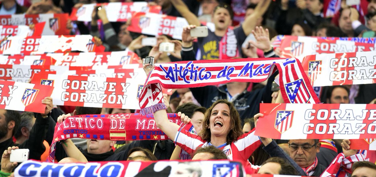 ¿Quién puede presumir de tener una de las mejores aficiones del país?

RT - Real Betis 
Me Gusta - Atlético