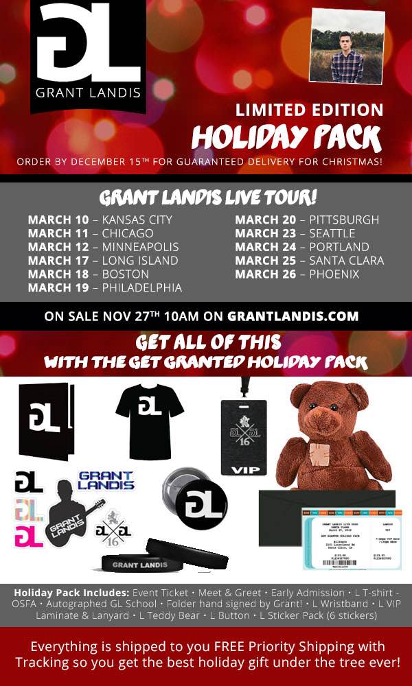 grantlandis's tweet photo. Only 5 more days!  #getgranted 
https://t.co/NTTeo9w7aJ https://t.co/UNtnuEgRbc