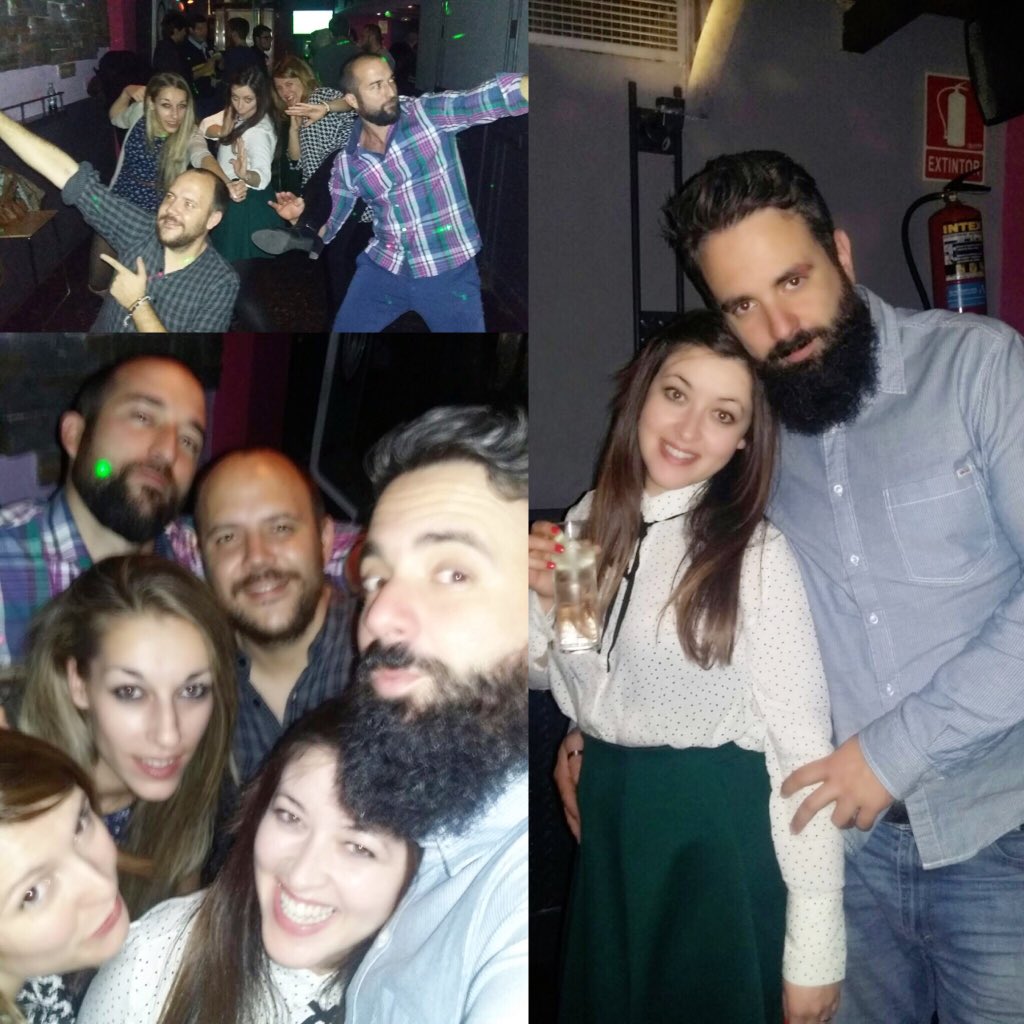 86_stela's tweet photo. Inmejorable gracias a estos locos! #sabadosmemorables #queelritmonopare @Dei_Df @nakio_camaleon @vamacas @juanpyg2 https://t.co/uqiPe0b6NG