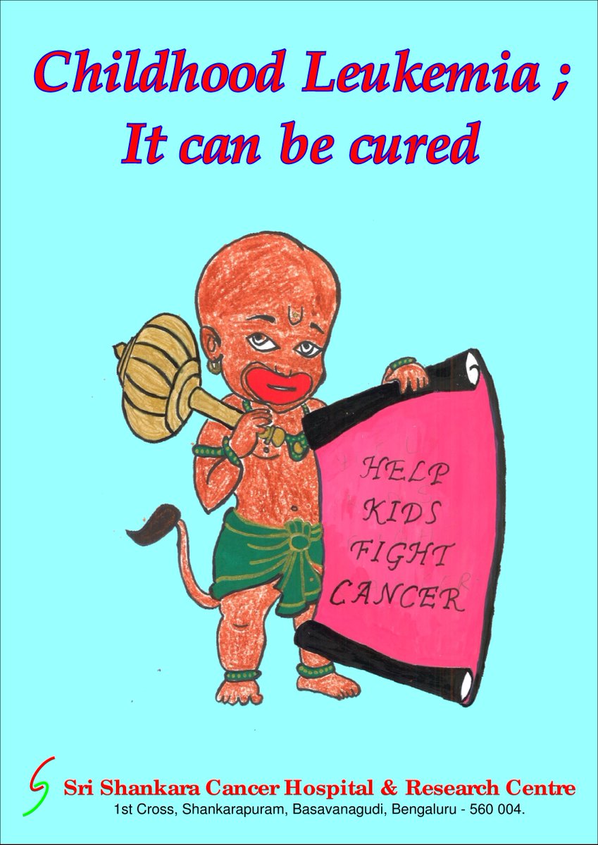sschrc's tweet photo. 50-70,000 #children suffer frm #cancer in #India each yr #Leukemia #BeatingLeukemia #PaediatricOncology #BeatCancer https://t.co/tyN6xhTCMv