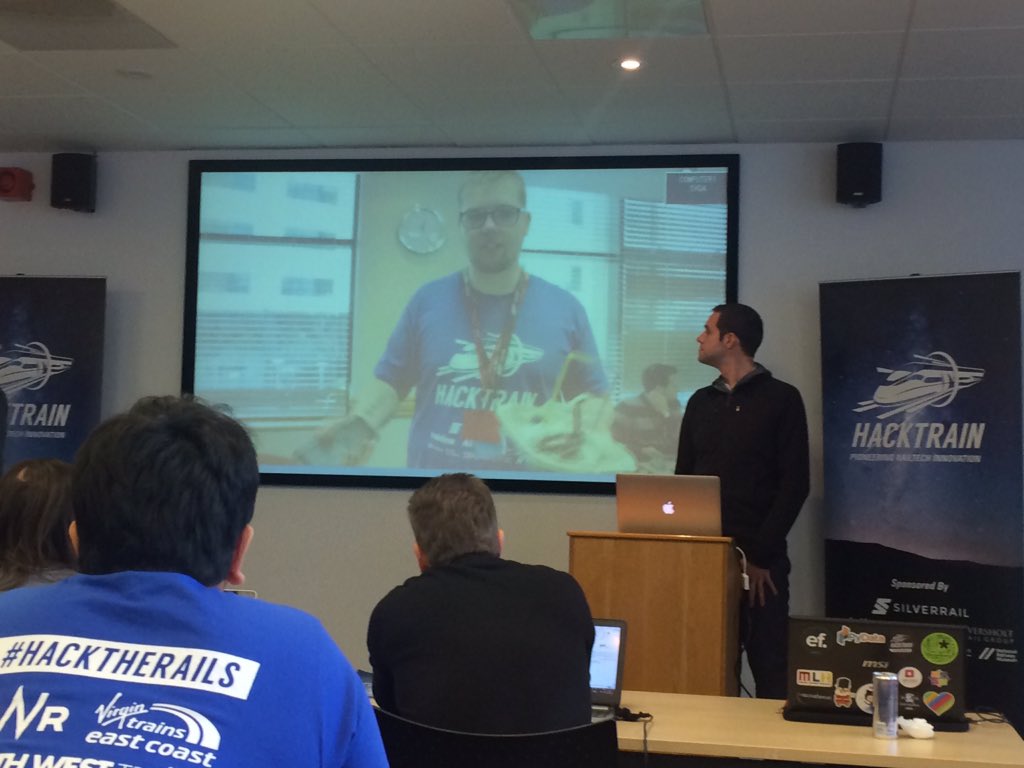 ntexa's tweet image. Remote participation at the #SWTHackTrain!