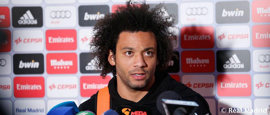 realmadrid's tweet photo. .@MarceloM12: “Hay que pedir perdón a la afición y seguir luchando.”

https://t.co/HfsXlK9Y06

#RMLiga https://t.co/v5EQXgtwH2