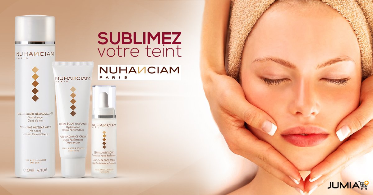 #Nuhanciam_Paris désormais disponible sur dz.jumia.com
N'attendez plus pour chouchouter votre peau !