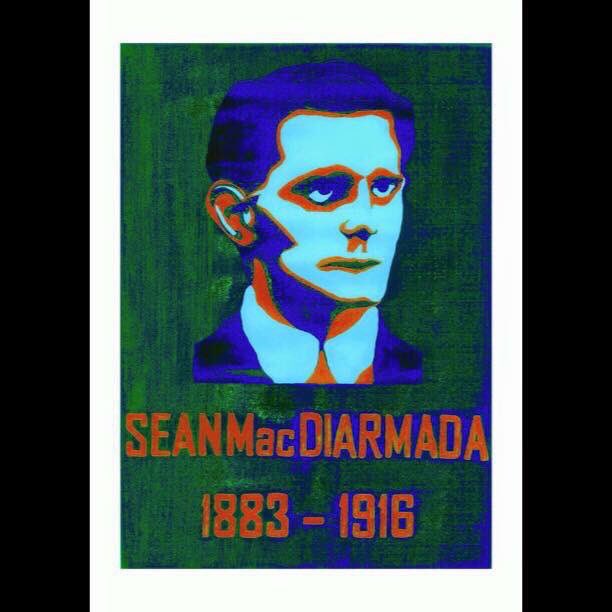 E_PhelanArt's tweet photo. Sean MacDiarmada 7 Signatories Series Prints.€35/€50Frame #ireland Set unfr€150/fr€250 #1916  #christmasgifts  #2016 https://t.co/BczXBFtKek