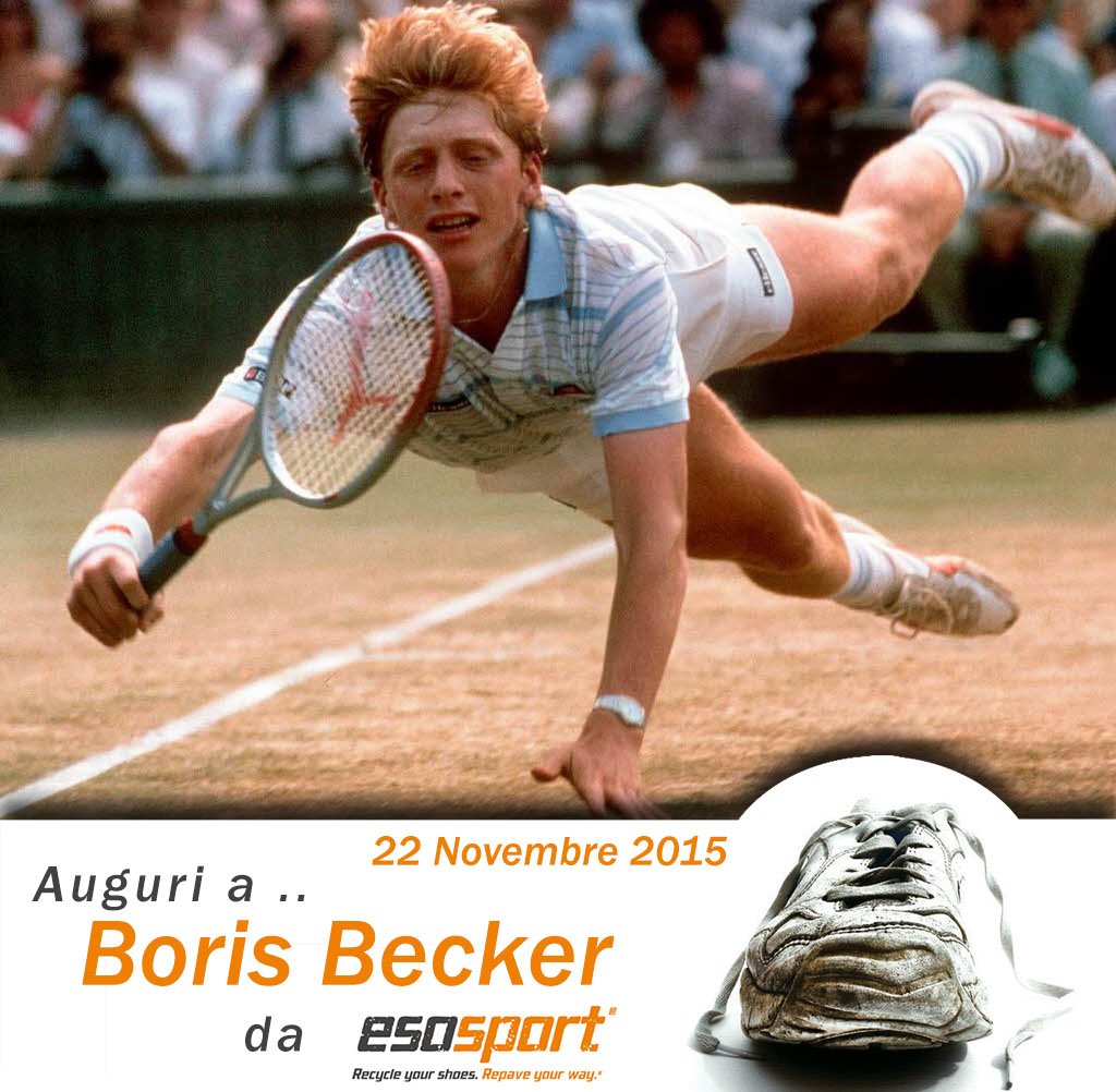 Auguri da a per il suo compleanno! Happy birthday Boris Becker! 