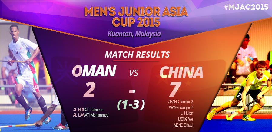 asia_hockey's tweet photo. China victorious against Oman!
#MJAC2015 https://t.co/Lk6Yqsvw4L