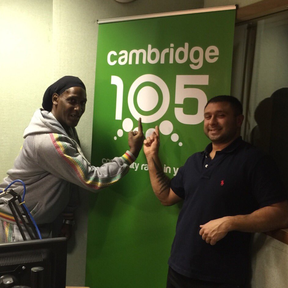 Funny times always at Cambs 105FM