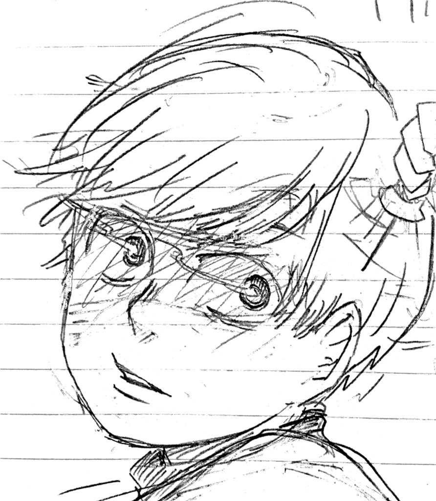 ショタ好きの絵師様に「十四松かわいいですよね〜」ってリプしときながら私の描く十四松ぜんぜん可愛くないんだよなぁ… 