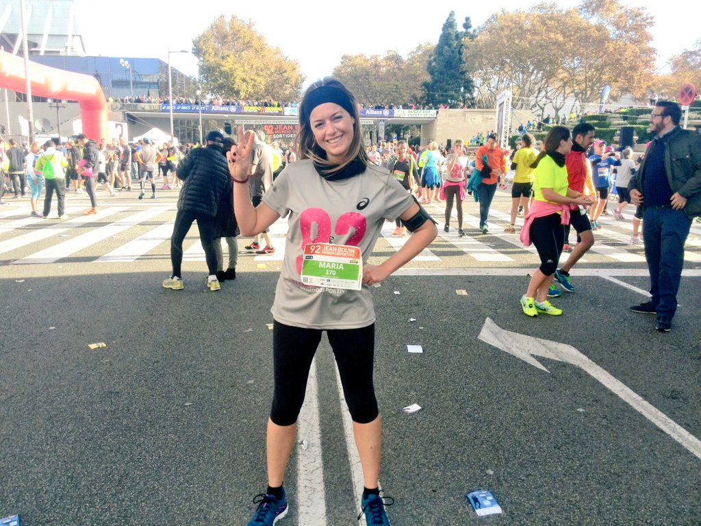 mariamoyamartin's tweet photo. Campiooons!!! Bé, arribar a meta per mi ja és una victòria ;) #JeanBouin #finalitzada #somespartans #totperunapaella https://t.co/tJiLNzLYpK