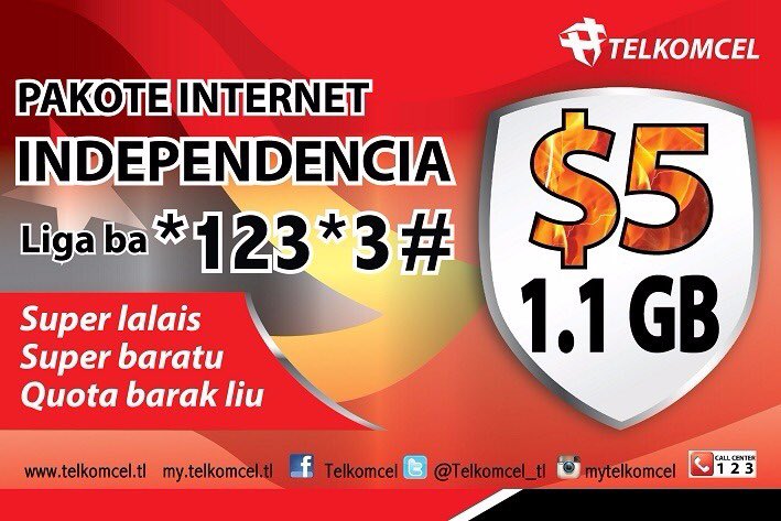Telkomcel TimorLeste tweet media