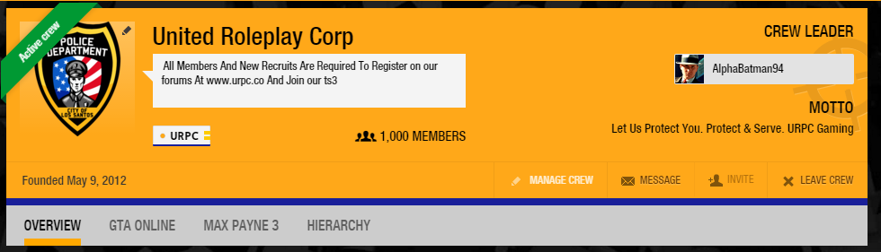 InsightRolePlay's tweet photo. So I Decide to jump on social club to see what has been happening. and well... #URPC #RockstarGames @RockstarGames https://t.co/Sxbn0uzhh1
