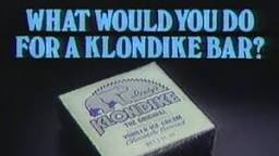 JoeyRAnderson's tweet image. #RejectedResearchProjects what would you do for a Klondike bar