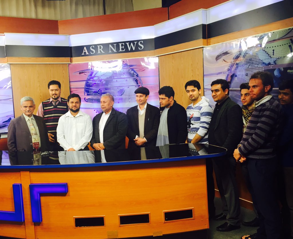 Amitkmishra80's tweet photo. Visited #AsrTV, popular TV in #Herat. Glad to see such small success stories amidst gloomy news in #Afghanistan. https://t.co/HZNqMwdAFX