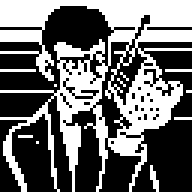skypirateradio's tweet photo. Lupin III for @Pixel_Dailies #1bitsprite #pixelart #pixel_dailies #lupinIII https://t.co/Nsp1ZJYInz