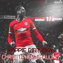 Happy birthday to the best defender in the league & to be the soon in the world,Chris Smalling who turns 26 today  